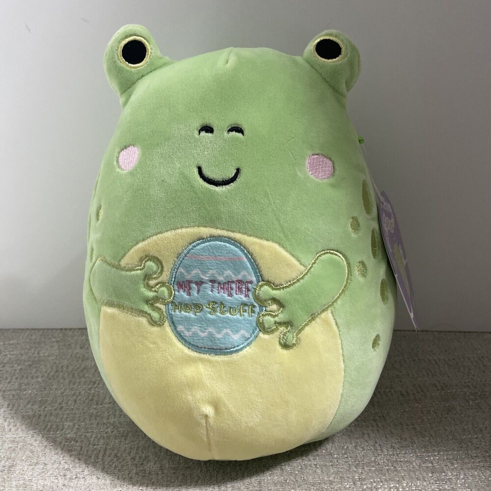 Squishmallows Zhen The Easter Frog 9 inch Collectible Plush Toy